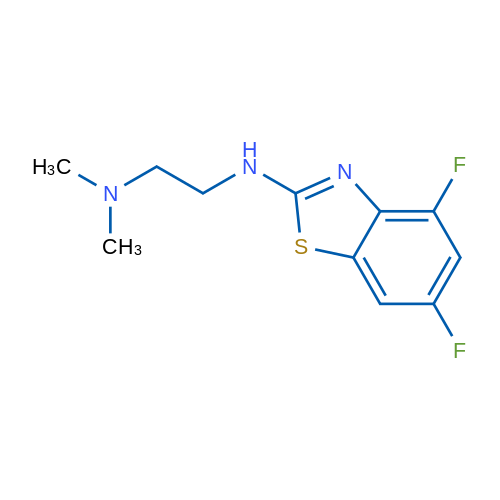 N'-(4,6-difluoro-1,3-benzothiazol-2-yl)-N,N-dimethylethane-1,2-diamine 10g