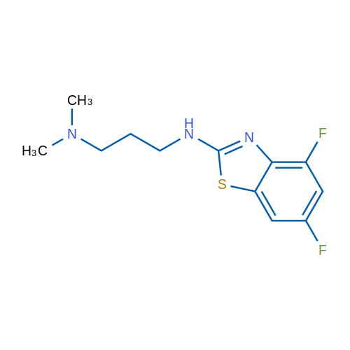 N'-(4,6-difluoro-1,3-benzothiazol-2-yl)-N,N-dimethylpropane-1,3-diamine 5g