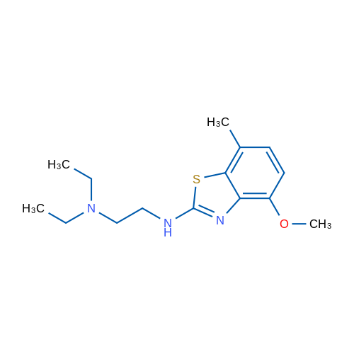 N,N-diethyl-N'-(4-methoxy-7-methyl-1,3-benzothiazol-2-yl)ethane-1,2-diamine 1g