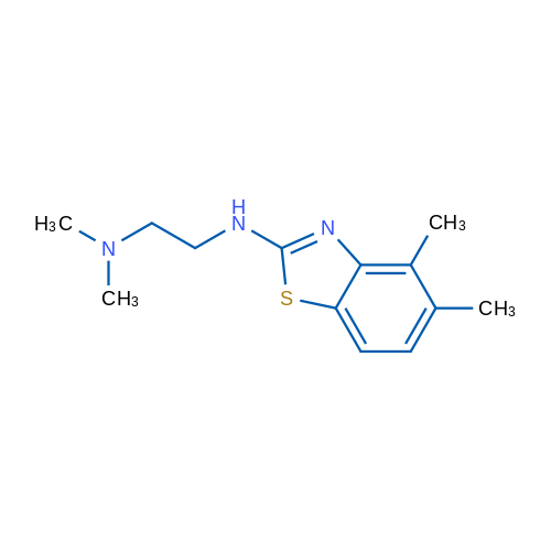 N'-(4,5-dimethyl-1,3-benzothiazol-2-yl)-N,N-dimethylethane-1,2-diamine 250mg