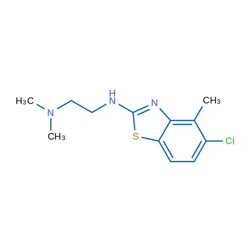 N'-(5-chloro-4-methyl-1,3-benzothiazol-2-yl)-N,N-dimethylethane-1,2-diamine 250mg
