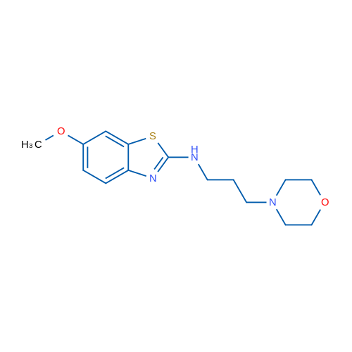 6-methoxy-N-(3-morpholinopropyl)benzo[d]thiazol-2-amine 1g
