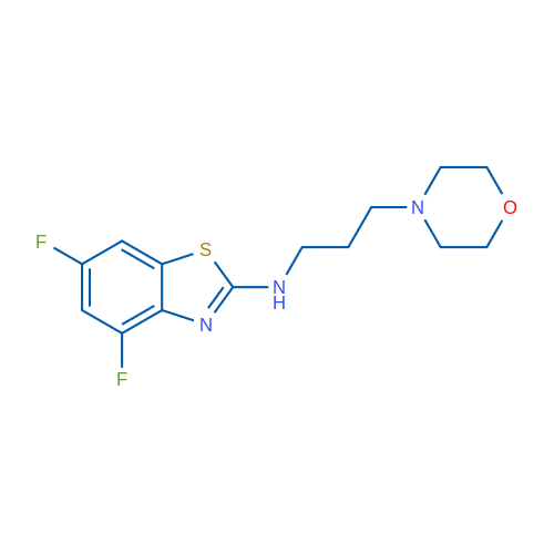 4,6-difluoro-N-(3-morpholinopropyl)benzo[d]thiazol-2-amine 10g
