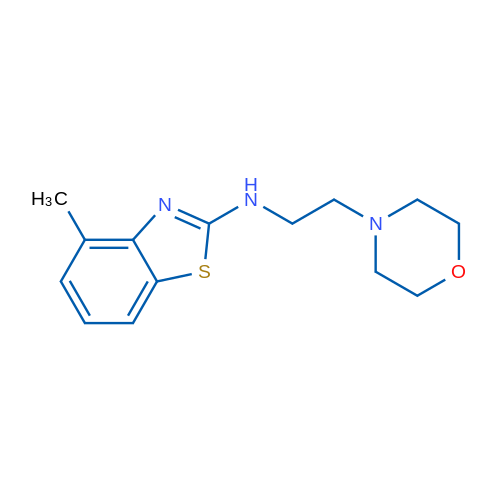 4-methyl-N-(2-morpholin-4-ylethyl)-1,3-benzothiazol-2-amine 250mg