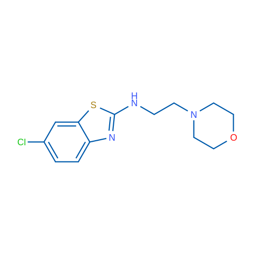 6-chloro-N-(2-morpholin-4-ylethyl)-1,3-benzothiazol-2-amine 5g