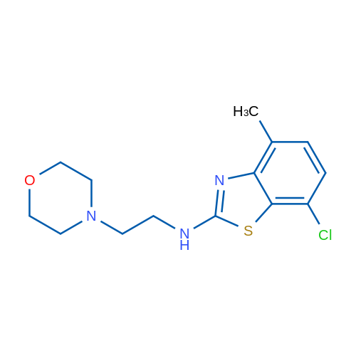 7-chloro-4-methyl-N-(2-morpholinoethyl)benzo[d]thiazol-2-amine 10g