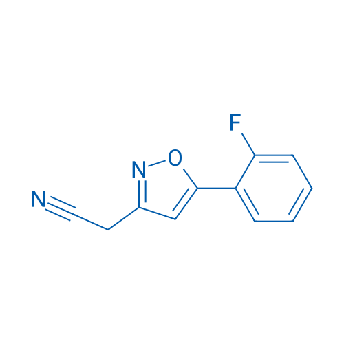 [5-(2-Fluorophenyl)isoxazol-3-yl]acetonitrile 5g