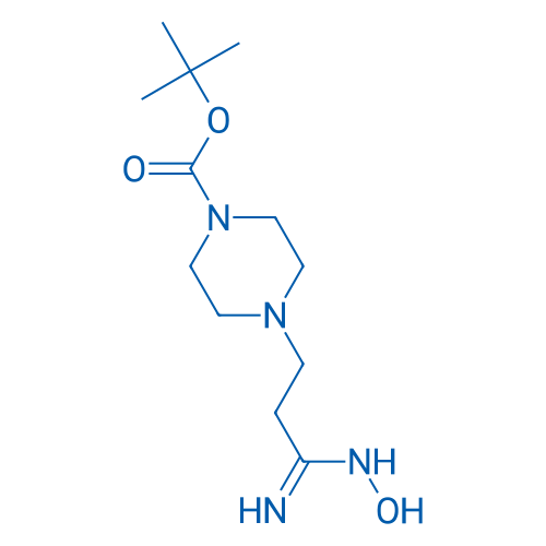 tert-Butyl 4-(3-(hydroxyamino)-3-iminopropyl)piperazine-1-carboxylate 5g