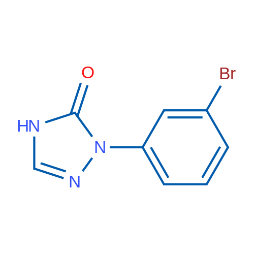 1-(3-Bromophenyl)-4,5-dihydro-1H-1,2,4-triazol-5-one 250mg