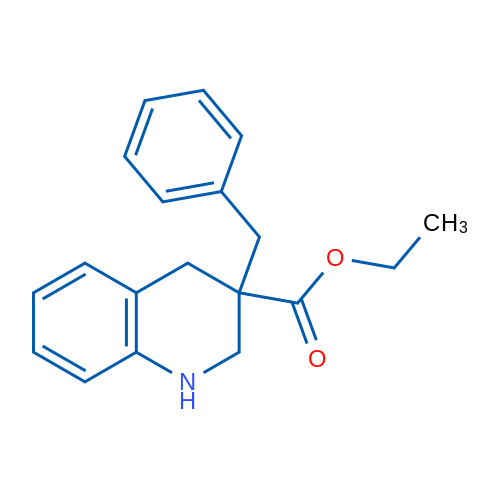 Ethyl 3-benzyl-1,2,3,4-tetrahydro-3-quinolinecarboxylate 1g