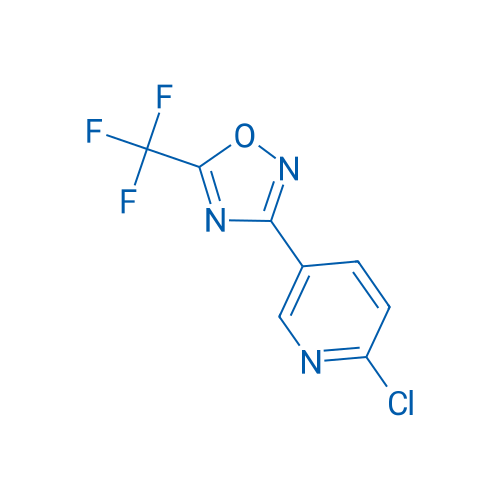 3-(6-Chloropyridin-3-yl)-5-(trifluoromethyl)-1,2,4-oxadiazole 100mg