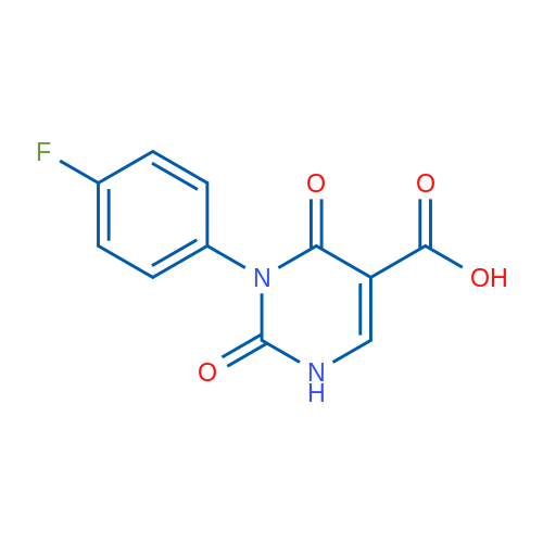 3-(4-fluorophenyl)-2,4-dioxo-1,2,3,4-tetrahydropyrimidine-5-carboxylic acid 1g