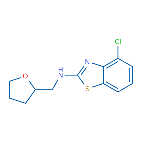 4-chloro-N-(tetrahydrofuran-2-ylmethyl)-1,3-benzothiazol-2-amine 10g