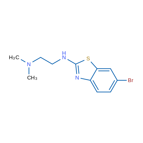 N'-(6-bromo-1,3-benzothiazol-2-yl)-N,N-dimethylethane-1,2-diamine 5g
