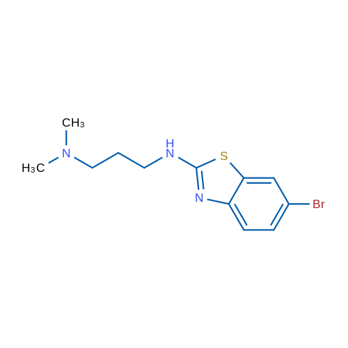 N'-(6-bromo-1,3-benzothiazol-2-yl)-N,N-dimethylpropane-1,3-diamine 5g