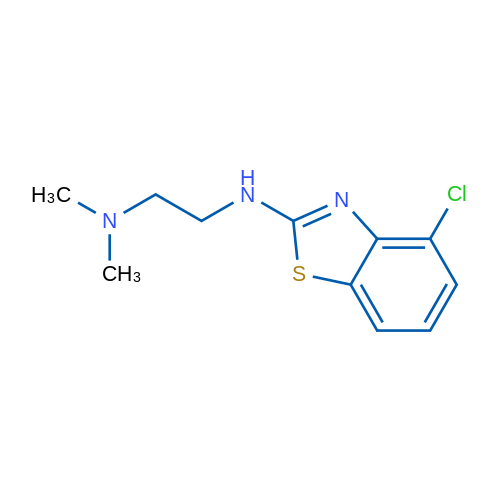 N'-(4-chloro-1,3-benzothiazol-2-yl)-N,N-dimethylethane-1,2-diamine 5g