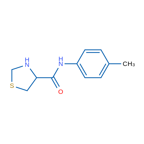 N-(4-Methylphenyl)-1,3-thiazolidine-4-carboxamide 5g