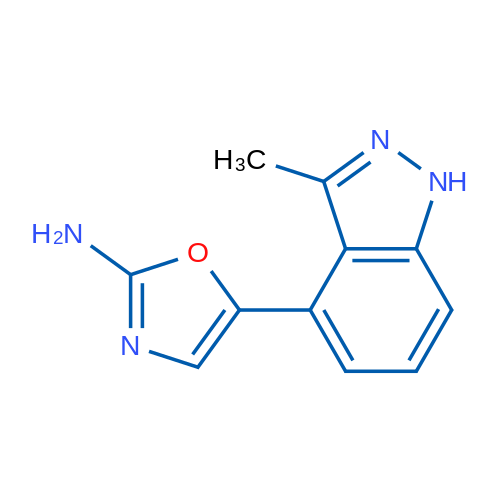 5-(3-Methyl-1H-indazol-4-yl)oxazol-2-amine 1g