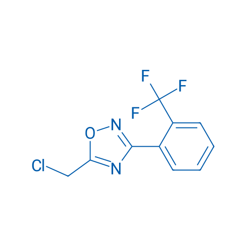 5-(Chloromethyl)-3-(2-(trifluoromethyl)phenyl)-1,2,4-oxadiazole 1g