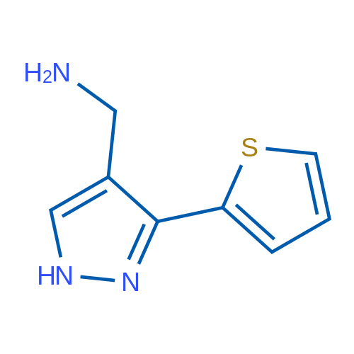 (3-(Thiophen-2-yl)-1H-pyrazol-4-yl)methanamine 1g