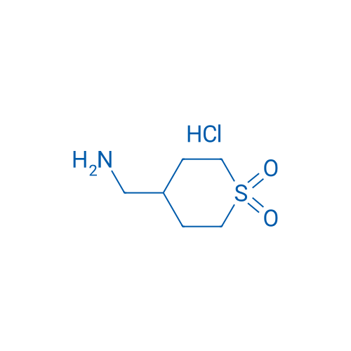4-(Aminomethyl)tetrahydro-2H-thiopyran 1,1-dioxide hydrochloride 1g