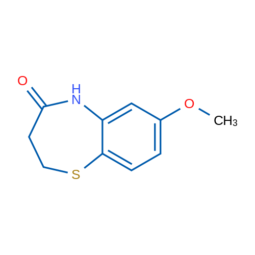 7-Methoxy-2,3-dihydrobenzo[b][1,4]thiazepin-4(5H)-one 1g
