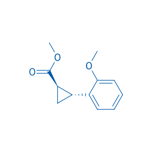 Rel-methyl (1R,2R)-2-(2-methoxyphenyl)cyclopropane-1-carboxylate 250mg