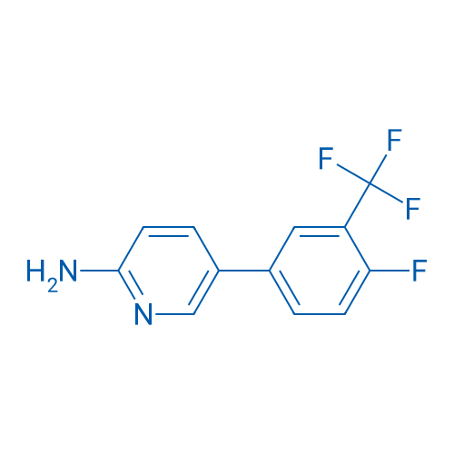 5-(4-Fluoro-3-(trifluoromethyl)phenyl)pyridin-2-amine 250mg