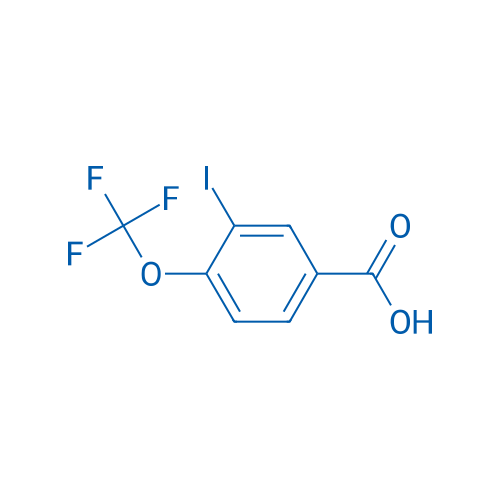3-Iodo-4-(trifluoromethoxy)benzoic acid 250mg