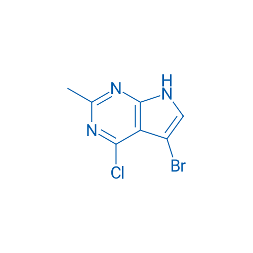 5-Bromo-4-chloro-2-methyl-7H-pyrrolo[2,3-d]pyrimidine 100mg
