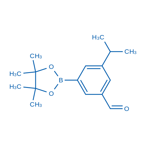 3-Isopropyl-5-(4,4,5,5-tetramethyl-1,3,2-dioxaborolan-2-yl)benzaldehyde 100mg