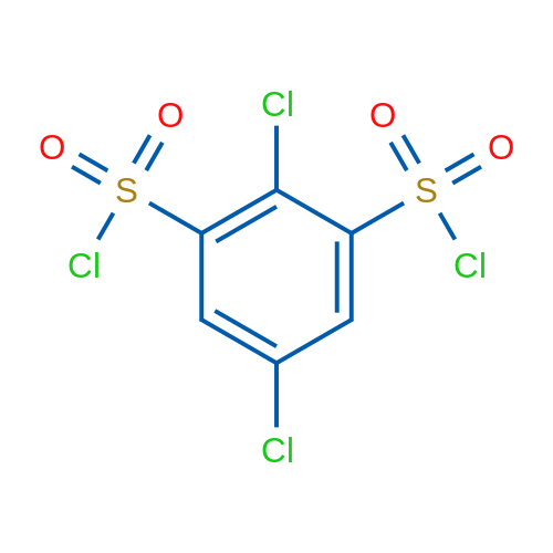 2,5-Dichlorobenzene-1,3-disulfonyl dichloride 1g