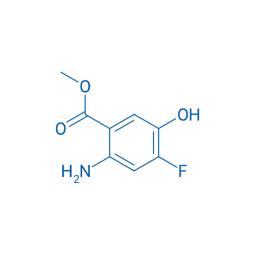 Methyl 2-amino-4-fluoro-5-hydroxybenzoate 250mg
