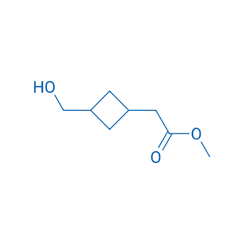 Methyl 2-(3-(hydroxymethyl)cyclobutyl)acetate 250mg
