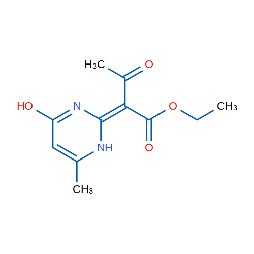 Ethyl 2-(4-hydroxy-6-methylpyrimidin-2(1H)-ylidene)-3-oxobutanoate 1g
