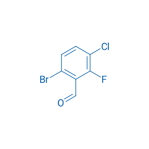6-Bromo-3-chloro-2-fluorobenzaldehyde 250mg