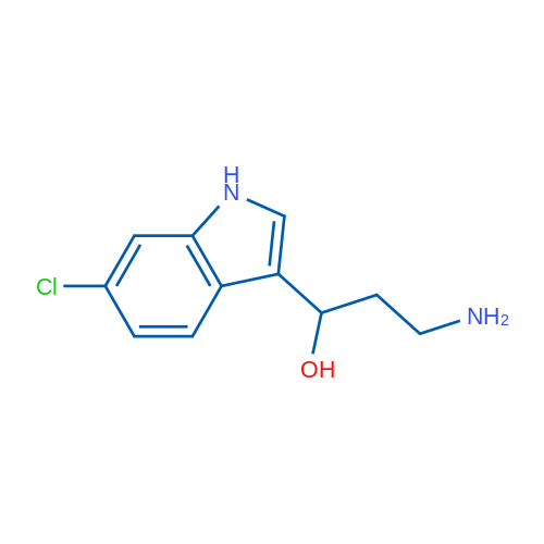 3-Amino-1-(6-chloro-1H-indol-3-yl)propan-1-ol 5g