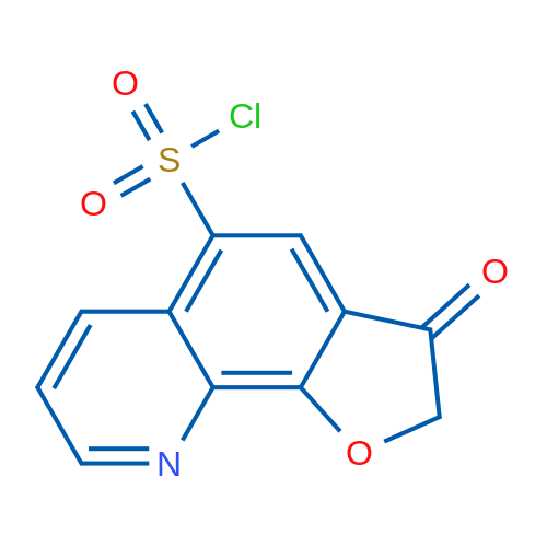 3-Oxo-2H,3H-furo[3,2-h]quinoline-5-sulfonyl chloride 1g