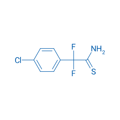 2-(4-Chlorophenyl)-2,2-difluoroethanethioamide 1g
