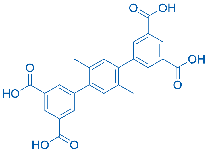 2',5'-Dimethyl-[1,1':4',1''-terphenyl]-3,3'',5,5''-tetracarboxylic acid 1g