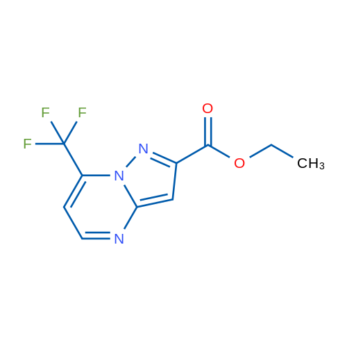 Ethyl 7-(trifluoromethyl)pyrazolo[1,5-a]pyrimidine-2-carboxylate 1g