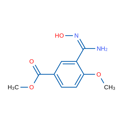 Methyl 3-(N'-hydroxycarbamimidoyl)-4-methoxybenzoate 5g