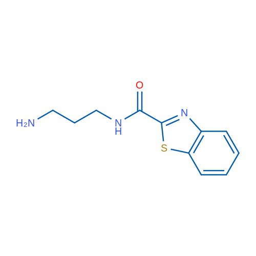 N-(3-Aminopropyl)benzo[d]thiazole-2-carboxamide 1g