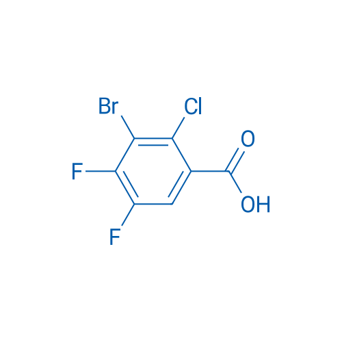 3-Bromo-2-chloro-4,5-difluorobenzoic acid 250mg