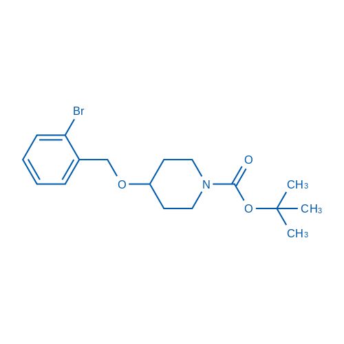 tert-Butyl 4-[(2-bromobenzyl)oxy]piperidine-1-carboxylate 5g
