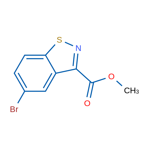 5-Bromo-benzo[d]isothiazole-3-carboxylic acid methyl ester 1g