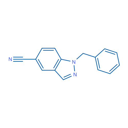 1-Benzyl-1H-indazole-5-carbonitrile 1g