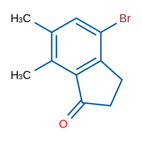 4-Bromo-6,7-dimethyl-2,3-dihydro-1H-inden-1-one 1g