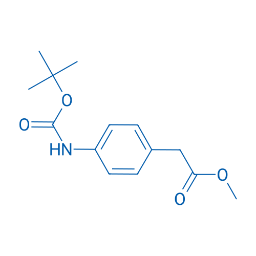 Methyl 2-(4-((tert-butoxycarbonyl)amino)phenyl)acetate 1g