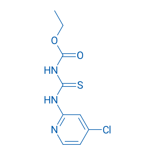 Ethyl N-[(4-chloropyridin-2-yl)carbamothioyl]carbamate 50mg
